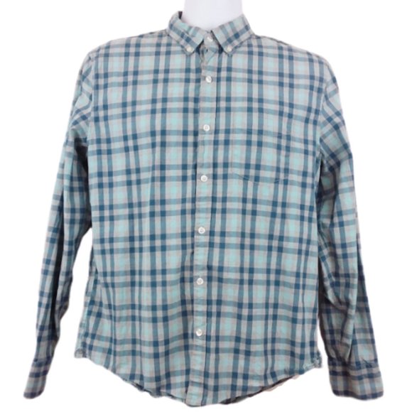 Bonobos Med. Button Front Shirt Casual L/S Cotton - Picture 1 of 5